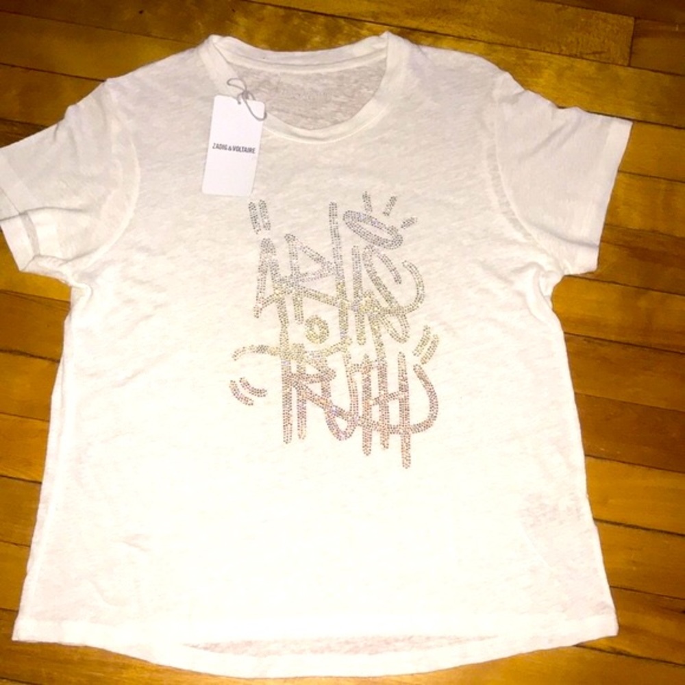 NWT💥Art Is Truth Rhinestone T-shirt💥 Sz. S - Picture 3 of 10